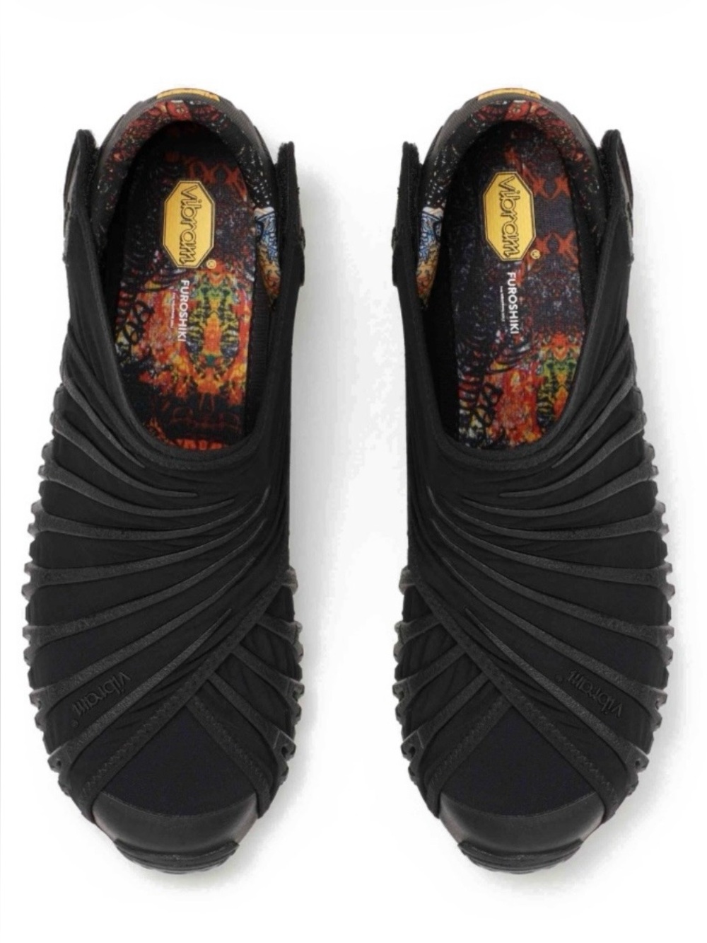 Vibram Furoshiki Wrap Shoes Women's Size 8.5 Black NWOT